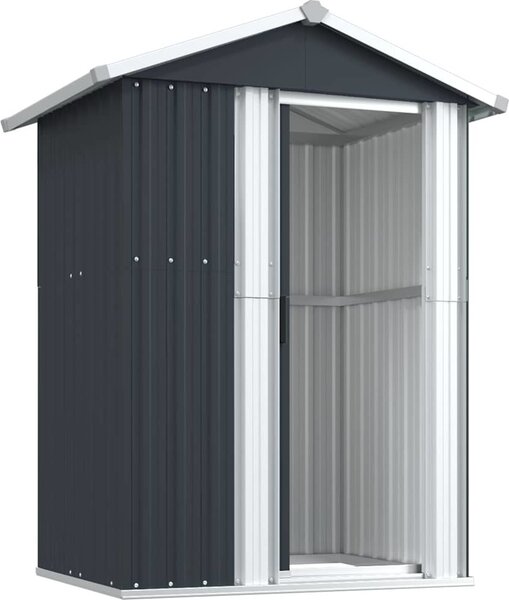 VidaXL Zahradní domek 126 x 97,5 x 177 cm pozinkovaná ocel [316233] Barva: antracitová