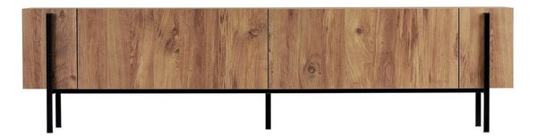 TV stolek v dekoru borovice v přírodní barvě 180x45x30 cm Nexus – Kalune Design