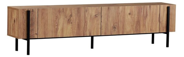 TV stolek v dekoru borovice v přírodní barvě 180x45x30 cm Nexus – Kalune Design