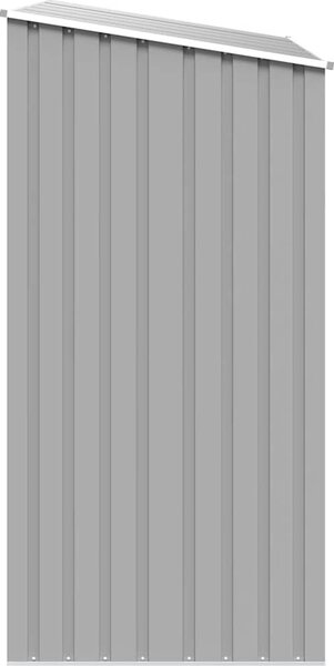 VidaXL Zahradní kůlna na dříví 245 x 98 x 159 cm pozinkovaná ocel [46294] Barva: antracitová