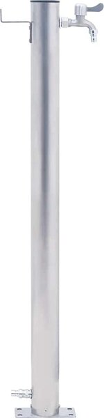 VidaXL Zahradní sloupek na vodu 40 cm nerezová ocel kulatý [364500]