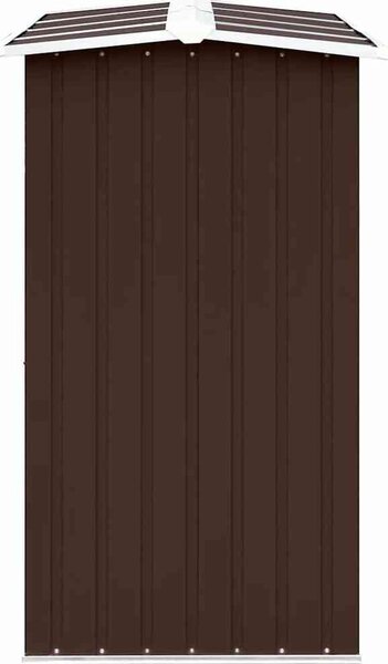 VidaXL Zahradní kůlna na dříví pozinkovaná ocel 330x92x153 cm [47087] Barva: antracitová