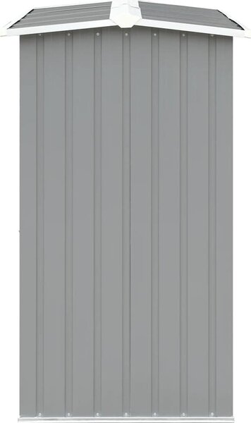 VidaXL Zahradní kůlna na dříví pozinkovaná ocel 330x92x153 cm [47087] Barva: antracitová