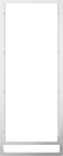 VidaXL Stojan na palivové dřevo matný 50x28x132 cm ocel [350306] Barva: Černá