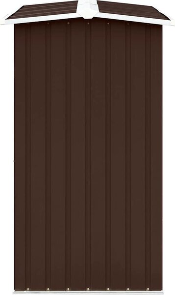 VidaXL Zahradní kůlna na dříví z pozinkované oceli 172x91x154 cm [47080] Barva: Zelená