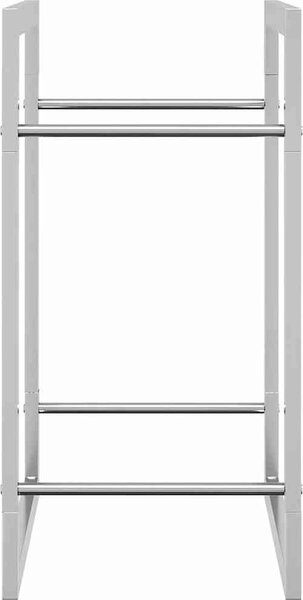 VidaXL Stojan na palivové dřevo matný 50 x 28 x 56 cm ocel [350304] Barva: Černá