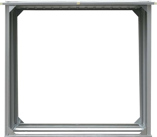 VidaXL Zahradní kůlna na dříví z pozinkované oceli 172x91x154 cm [47080] Barva: Zelená