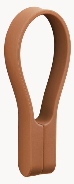 Sada držáků na ručníky Loop Terracotta, 2 díly