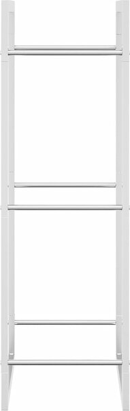VidaXL Stojan na palivové dřevo matný 50x28x94 cm ocel [350305] Barva: Černá