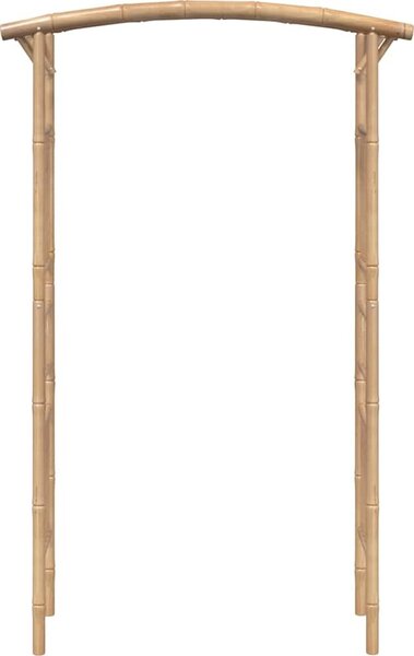VidaXL Zahradní oblouk na růže bambus 118 x 40 x 187 cm [341746]