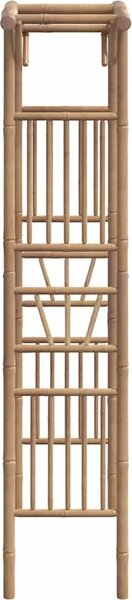 VidaXL Zahradní oblouk na růže bambus 118 x 40 x 187 cm [341746]