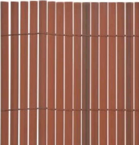VidaXL Oboustranný zahradní plot 110 x 300 cm [317152] Barva: Šedá