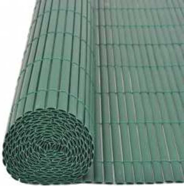 VidaXL Oboustranný zahradní plot 110 x 300 cm [317152] Barva: Šedá