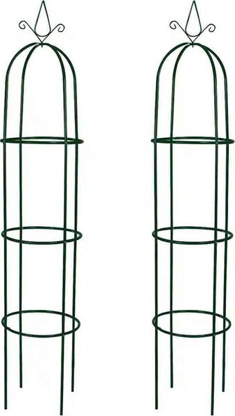 VidaXL Zahradní oblouk obelisk 2 ks [40779]