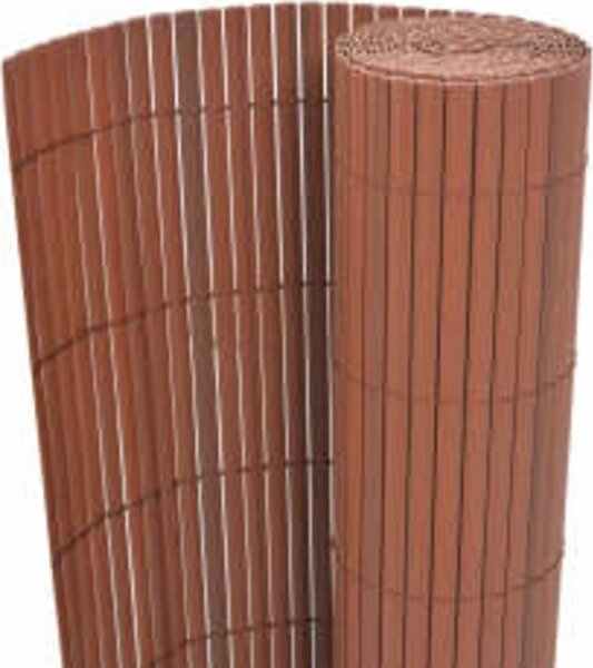 VidaXL Oboustranný zahradní plot 110 x 300 cm [317152] Barva: Šedá