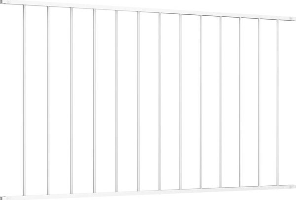 VidaXL Plotový panel Woerden práškově lakovaná ocel 163x117 cm [145226] Barva: antracitová