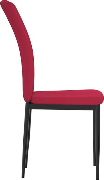 VidaXL Jídelní židle 4 ks samet [326109] Barva: světle šedá