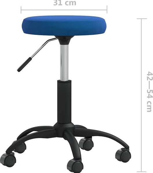VidaXL Jídelní židle samet [3085727] Barva: světle zelená