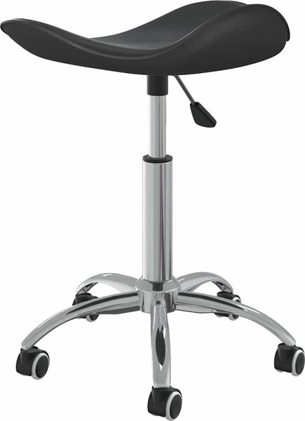 VidaXL Otočná jídelní židle umělá kůže [3088565] Barva: Černá