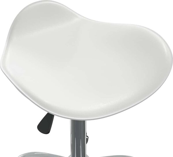 VidaXL Otočná jídelní židle umělá kůže [3088565] Barva: Černá