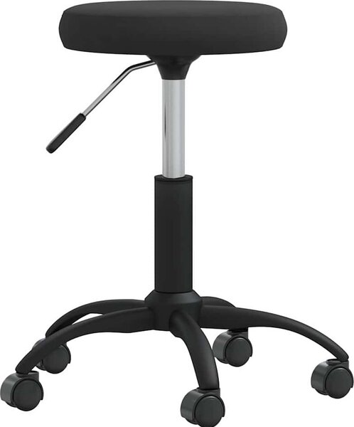 VidaXL Masážní stolička samet [3085738] Barva: světle šedá