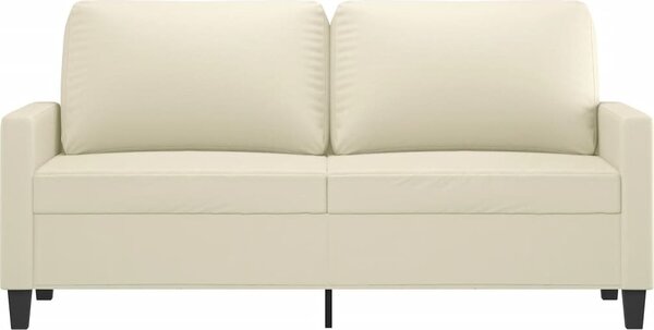 VidaXL 2místná pohovka 140 cm umělá kůže [359137] Barva: Černá
