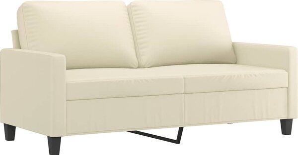 VidaXL 2místná pohovka 140 cm umělá kůže [359137] Barva: Černá