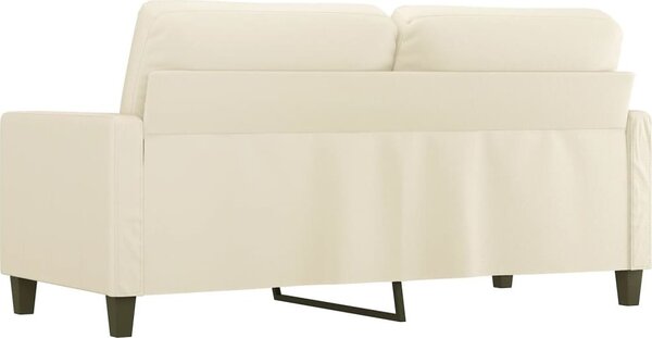VidaXL 2místná pohovka 140 cm umělá kůže [359137] Barva: Černá