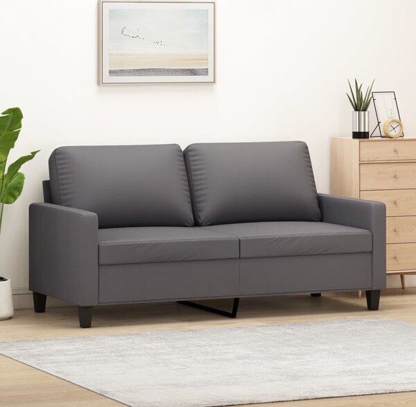 VidaXL 2místná pohovka 140 cm umělá kůže [359137] Barva: Černá