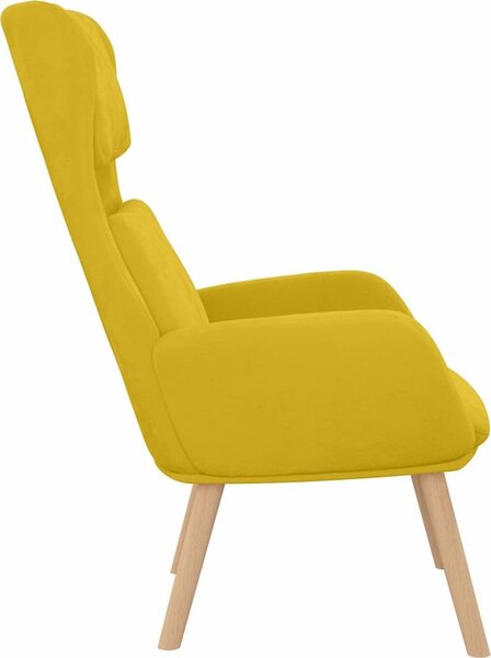 VidaXL Relaxační křeslo samet [341351] Barva: Tmavě šedá