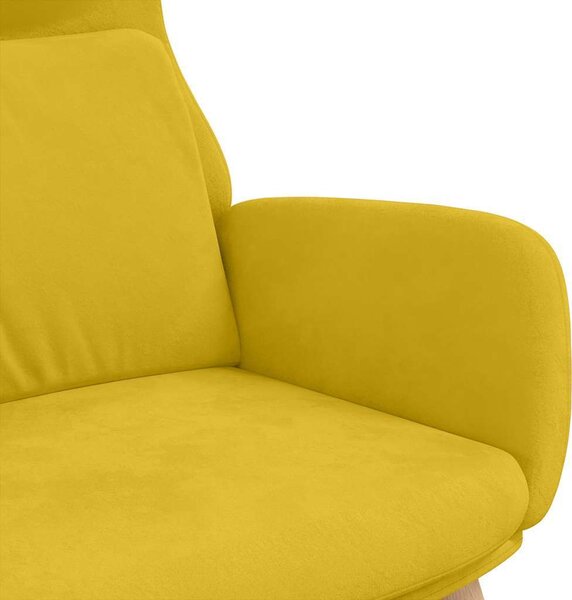 VidaXL Relaxační křeslo samet [341351] Barva: Tmavě šedá