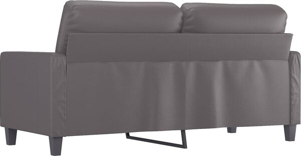 VidaXL 2místná pohovka 140 cm umělá kůže [359137] Barva: Černá