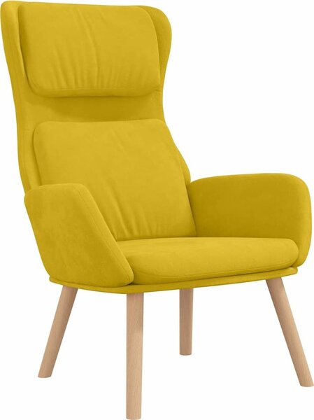 VidaXL Relaxační křeslo samet [341351] Barva: Tmavě šedá