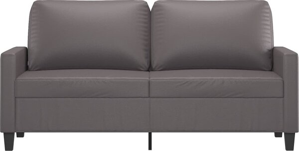 VidaXL 2místná pohovka 140 cm umělá kůže [359137] Barva: Černá