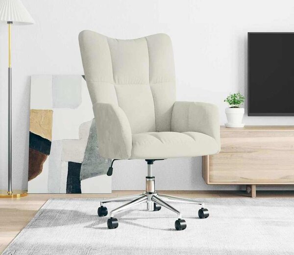 VidaXL Relaxační křeslo samet [328170] Barva: Černá