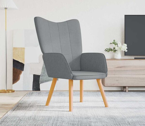 VidaXL Relaxační křeslo textil [327927] Barva: Modrá