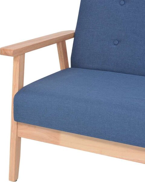 VidaXL Křeslo textil [244651] Barva: světle šedá