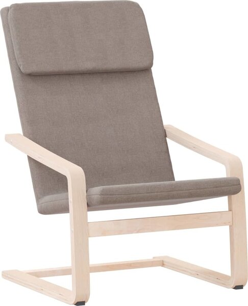 VidaXL Relaxační židle textil [351057] Barva: tmavě hnědá