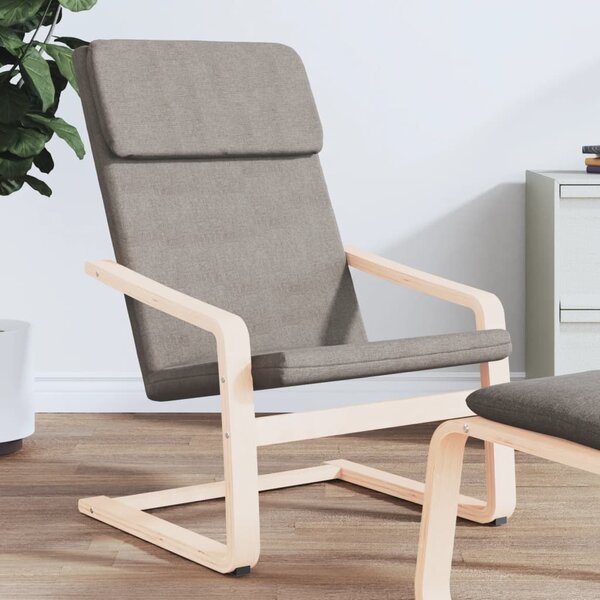 VidaXL Relaxační židle textil [351057] Barva: tmavě hnědá