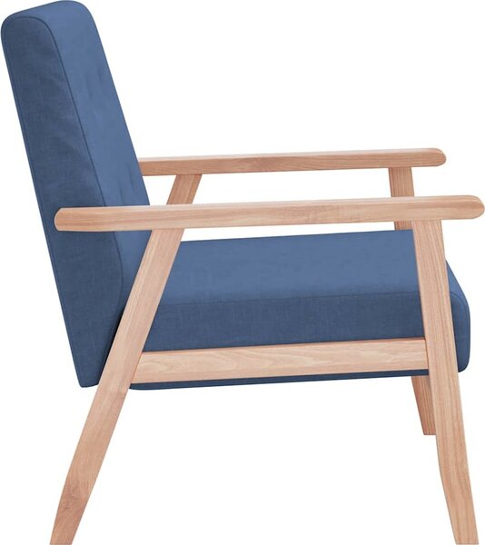 VidaXL Křeslo textil [244651] Barva: světle šedá