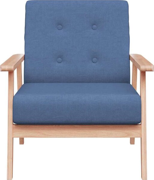 VidaXL Křeslo textil [244651] Barva: světle šedá