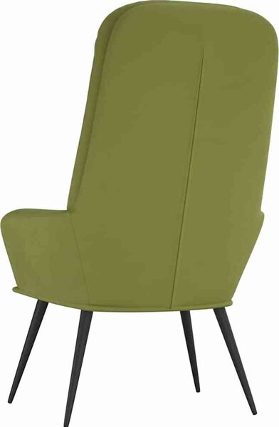 VidaXL Relaxační křeslo samet [341202] Barva: Modrá