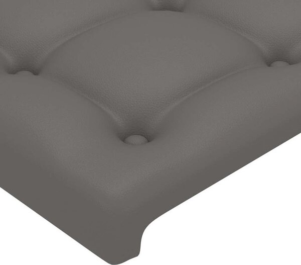 VidaXL Čelo postele 160x5x118/128 cm umělá kůže [3116431] Barva: cappuccino
