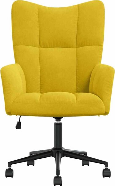 VidaXL Relaxační křeslo samet [328172] Barva: Černá