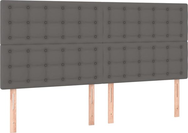 VidaXL Čelo postele 160x5x118/128 cm umělá kůže [3116431] Barva: cappuccino