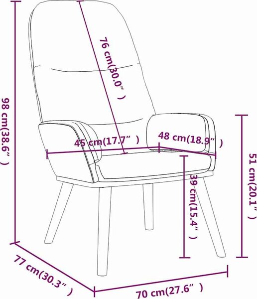 VidaXL Relaxační křeslo textil [340994] Barva: Tmavě šedá