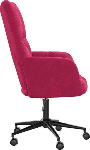VidaXL Relaxační křeslo samet [328172] Barva: Černá