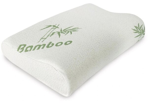 Anatomický polštář luxury Bamboo Memory 40x60x10cm TiaHome