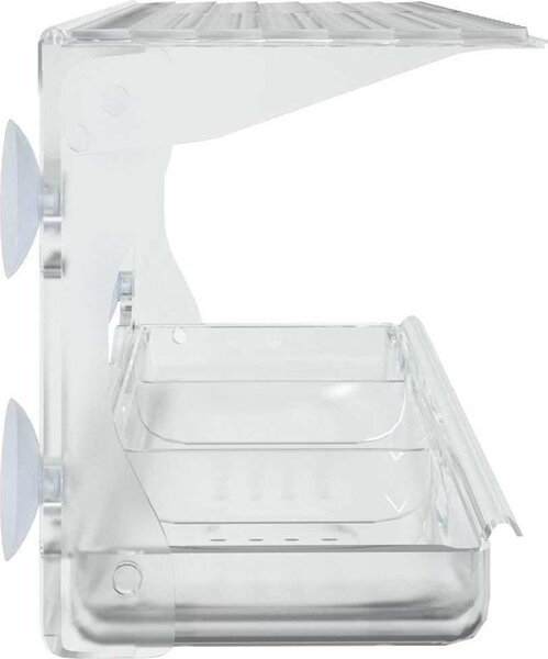 VidaXL Okenní krmítka pro ptáky 2 ks akryl 30 x 12 x 15 cm [318304]