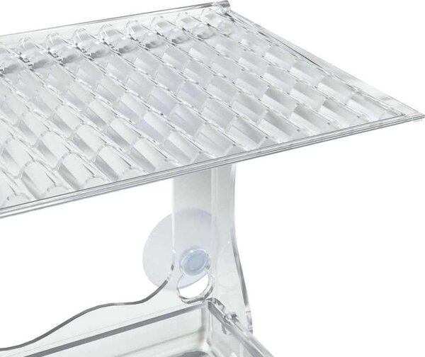 VidaXL Okenní krmítka pro ptáky 2 ks akryl 30 x 12 x 15 cm [318304]